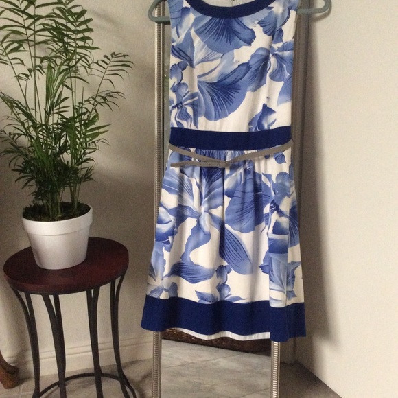 Reserved cocktail dress, summer flower dress - Picture 5 of 6